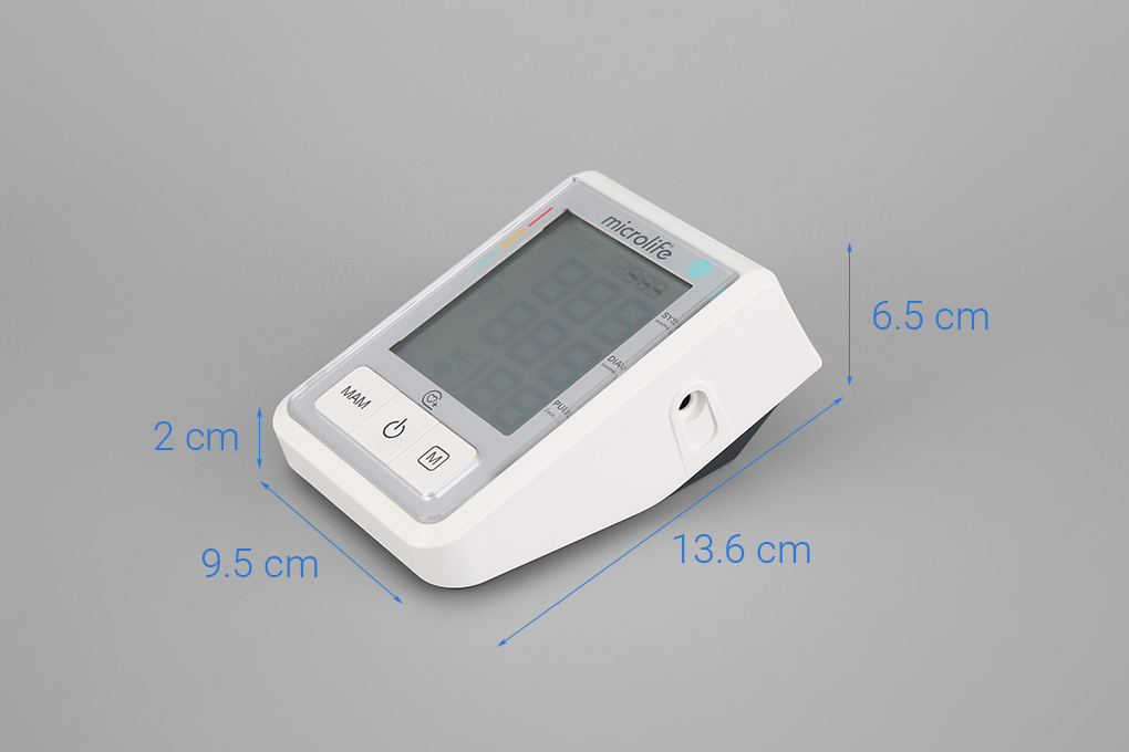 Máy đo huyết áp tự động Microlife B3 Basic Màu Trắng