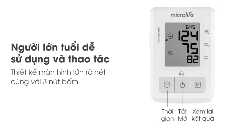 Máy đo huyết áp tự động Microlife B2 Basic