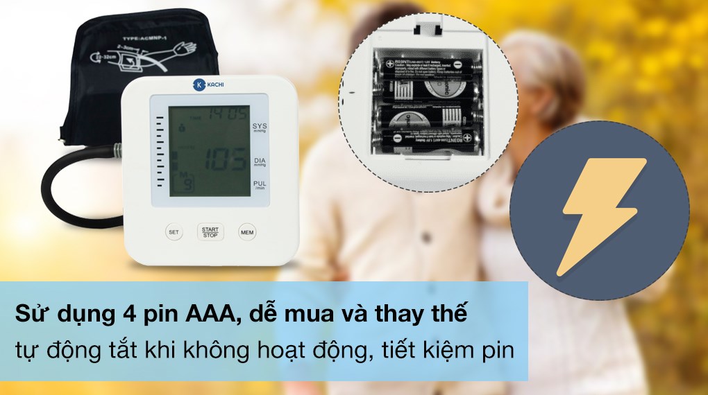 Máy đo huyết áp tự động Kachi MK-293
