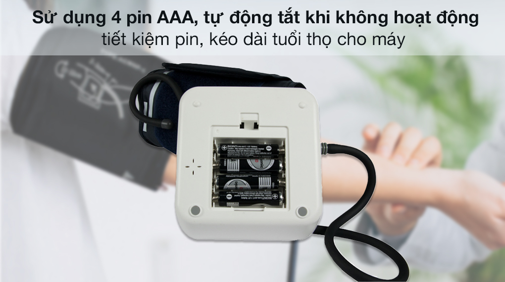 Máy đo huyết áp tự động Kachi MK-293 - Pin