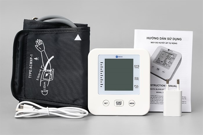 Máy đo huyết áp tự động Kachi MK-293 Màu Trắng