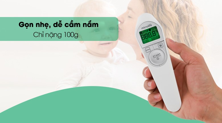 Nhiệt kế điện tử hồng ngoại Microlife NC200