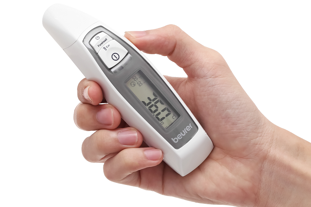 Nhiệt kế điện tử Beurer FT65 Màu Trắng - Xám