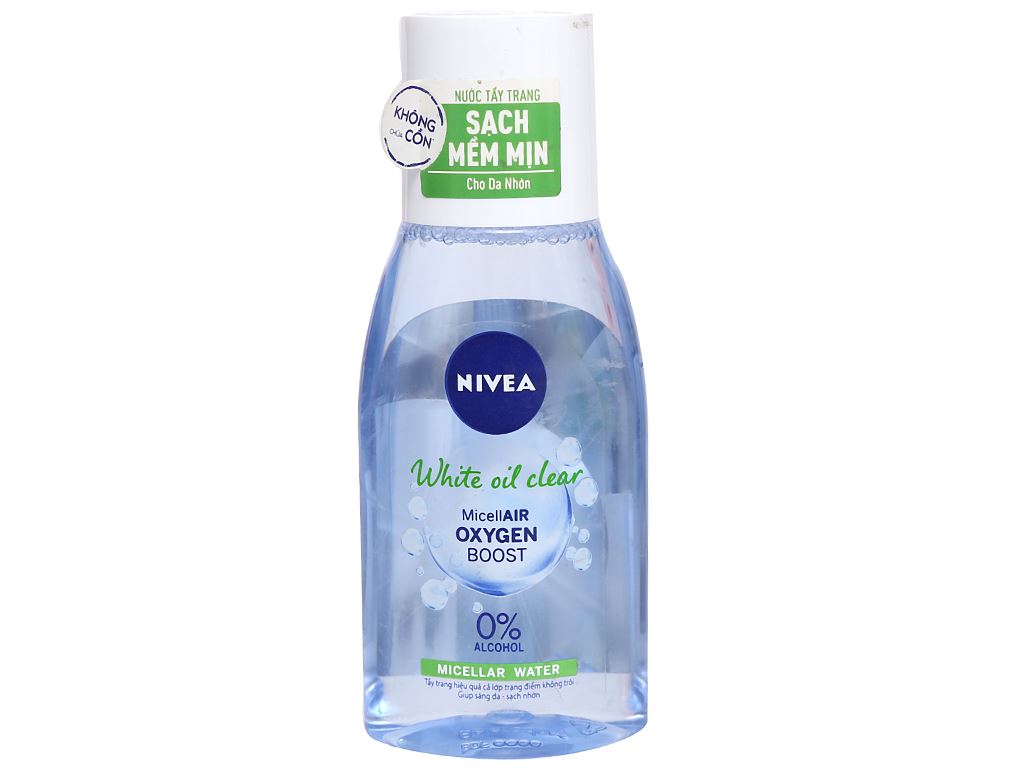 Nước tẩy trang Nivea sáng da sạch nhờn chai 125ml 4