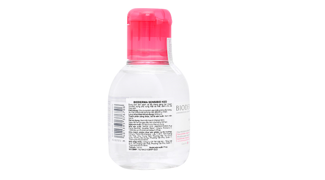 Nước tẩy trang Bioderma Sensibio H2O làm sạch sâu cho da nhạy cảm chai 500ml - 19