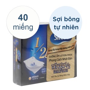 Bông trang điểm Silcot hộp 40 miếng