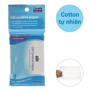 Giấy thấm dầu Mayan túi 200 tờ