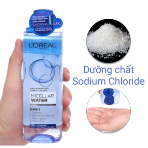 Nước tẩy trang 3 in 1 L'Oréal Micellar làm sạch sâu 400ml