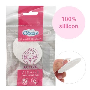 Miếng silicon rửa mặt & mát xa Cotoneve chai