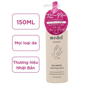 Nước tẩy trang dưỡng ẩm Medel Natural Balancer Cleansing Liquid chai 150ml