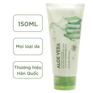 Kem tẩy trang Nature Republic Soothing & Moisture Aloe Vera Cleansing Gel Cream chai 150ml