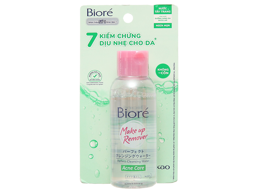 Nước tẩy trang Bioré ngừa mụn 90ml 7