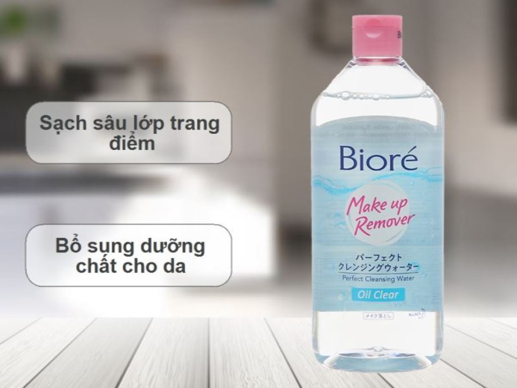 Nước tẩy trang Bioré hoàn hảo sạch nhờn chai 400ml 2