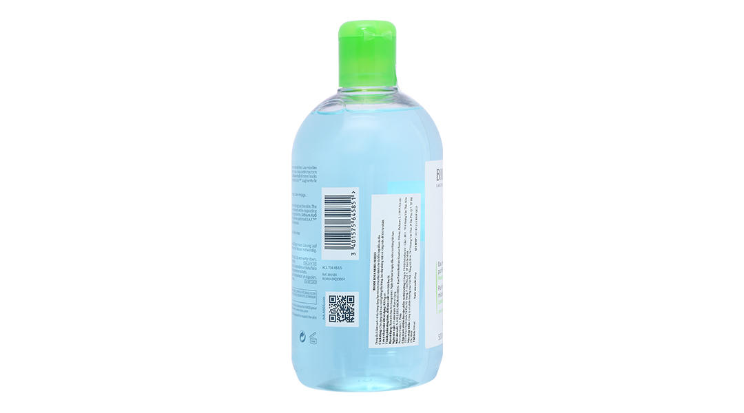 Nước tẩy trang Bioderma Sébium H2O làm sạch sâu cho da dầu và da hỗn hợp chai 500ml - 12