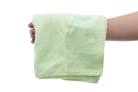 Khăn mặt Mollis màu xanh lá FM32 80x34cm (108.7g)
