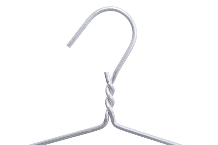 Bộ 10 móc áo quần người lớn nhôm DMX MA002-10 Màu Inox