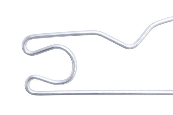 Bộ 10 móc áo quần người lớn nhôm DMX MA002-10 Màu Inox