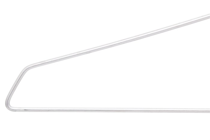 Bộ 10 móc quần áo người lớn nhôm DMX MA003-10 Màu Bạc