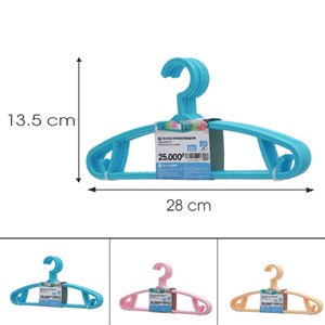 Bộ 10 móc quần áo trẻ em nhựa BHX CE8005