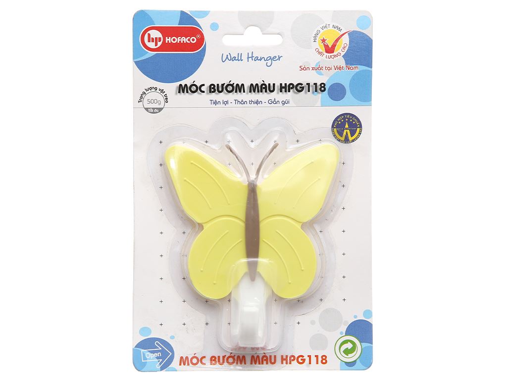 1 móc bướm dán tường Hofaco HPG118 giá tốt tại Bách hoá XANH