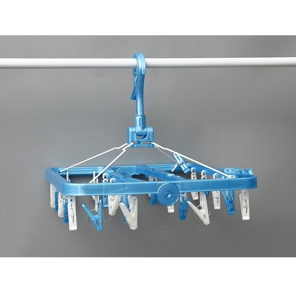 Móc chùm nhựa vuông gập Inochi 24 kẹp - AVAKids.com