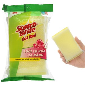 Gói 2 miếng rửa chén mút xốp 3M Scotch Brite