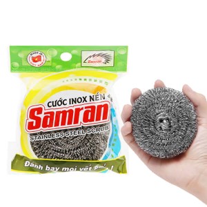 Cọ nồi cước inox nén Samran IN2 25g
