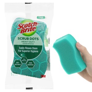 Miếng cọ rửa hạt nổi siêu sạch Scotch Brite 11.5cm