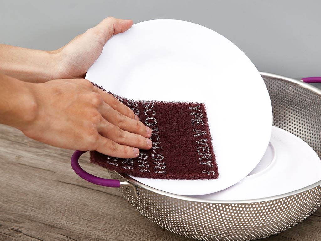 Gói 4 cước cọ rửa siêu mạnh Scotch Brite 15cm 5