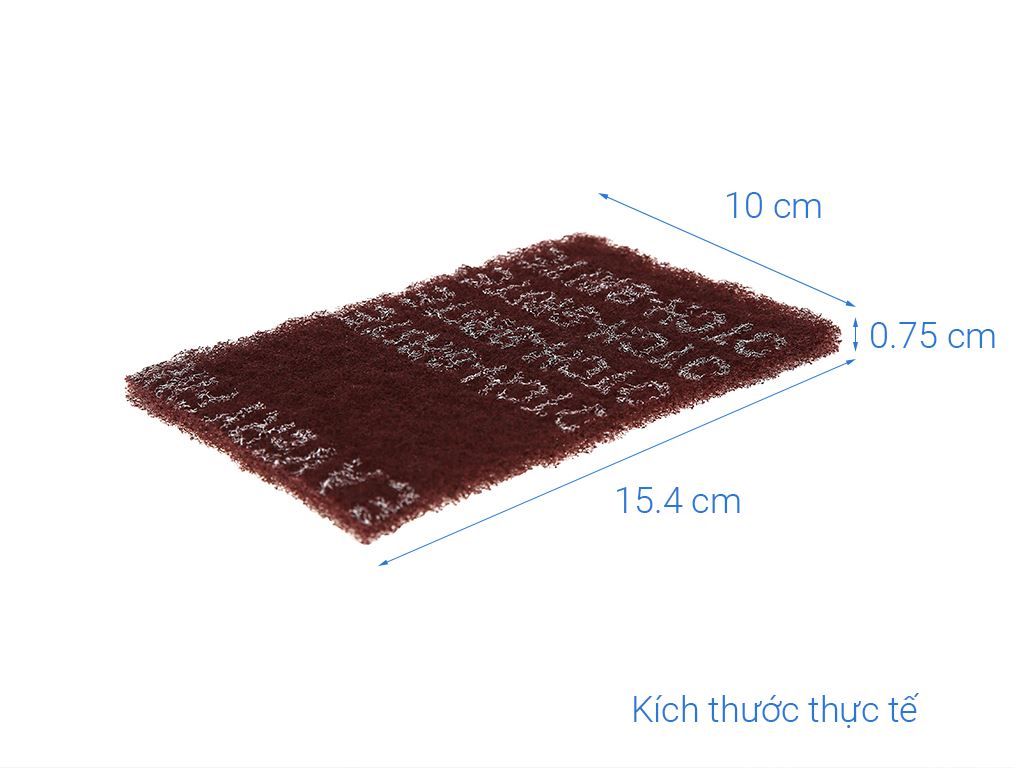 Gói 4 cước cọ rửa siêu mạnh Scotch Brite 15cm 7