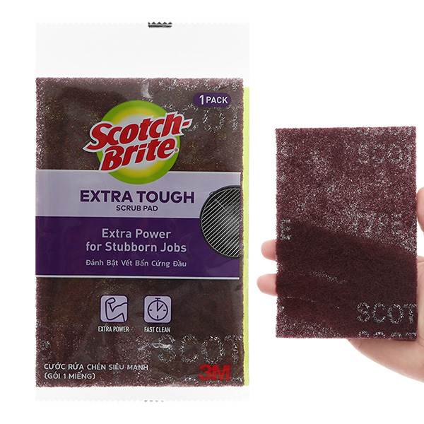 Cước cọ rửa siêu mạnh Scotch Brite 10cm