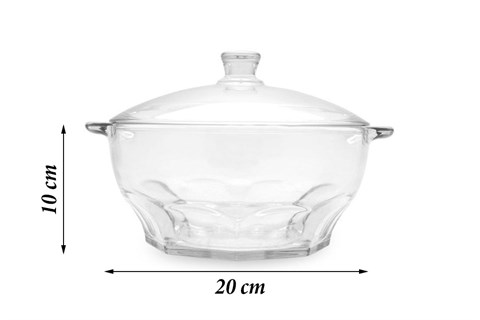 Thố thủy tinh Luminarc Granity 1.5 lít J5903