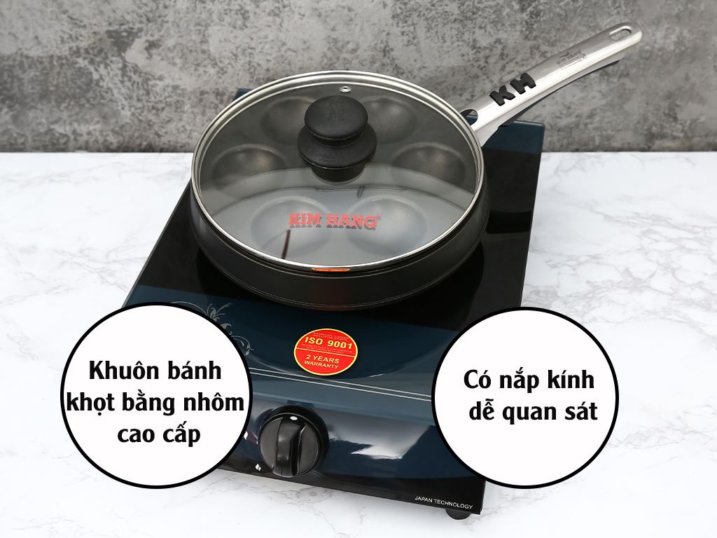 Khuôn bánh khọt nhôm Kim Hằng KHG 9575 2