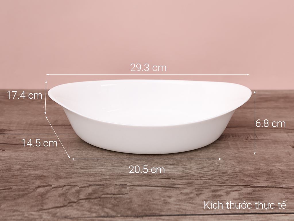 Khay nướng thuỷ tinh Luminarc Smart Cuisine Oval 29cm 5