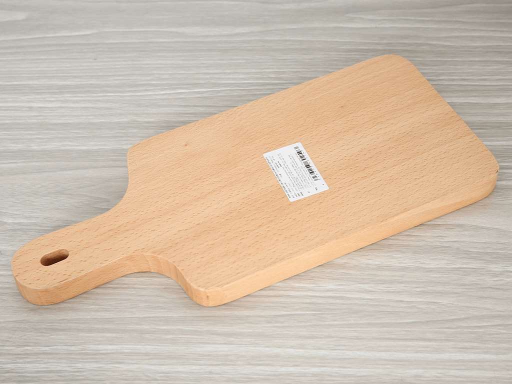 Khay chữ nhật tay cầm gỗ beech Thanh Tú 15 x 34cm 3