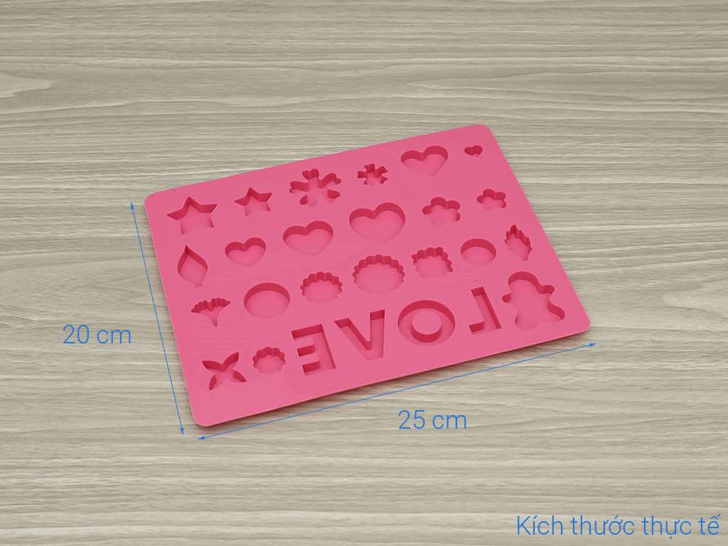 Khuôn bánh tạo hình silicone La Fonte YY20399 5