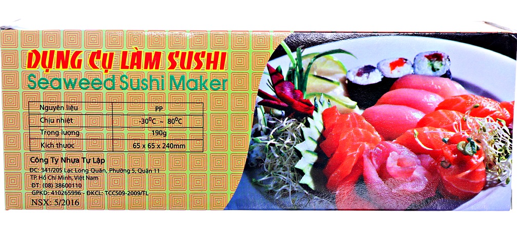 Khuôn làm sushi cắt Tự Lập