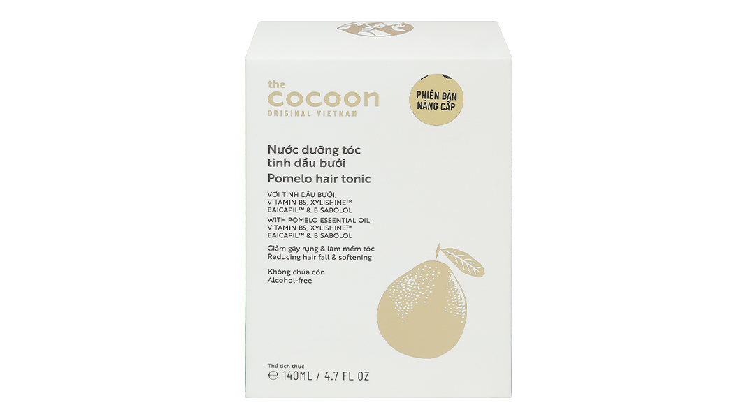 Nước dưỡng tóc tinh dầu bưởi Cocoon giảm gãy rụng, làm mềm tóc chai 140ml - 12