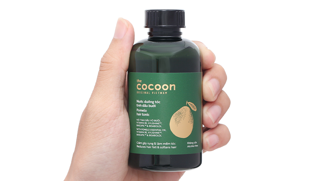 Nước dưỡng tóc tinh dầu bưởi Cocoon giảm gãy rụng, làm mềm tóc chai 140ml - 10