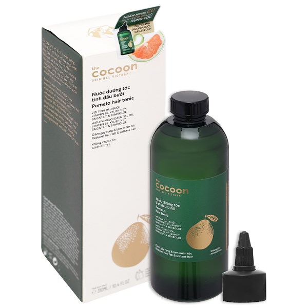 Nước dưỡng tóc tinh dầu bưởi Cocoon giảm gãy rụng, làm mềm tóc chai 310ml