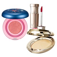 Bộ Trang Điểm Isa Knox Son Color Liptint Màu 01, Phấn Nước Má Hồng Màu 01 Và Phấn Trang Điểm Ageless Compact Màu 21