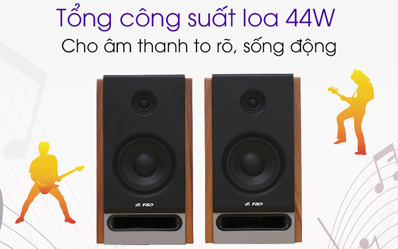Loa vi tính Fenda R26BT - Công suất loa lớn