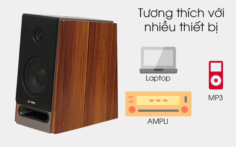 Loa vi tính Fenda R26BT - Tương thích nhiều thiết bị