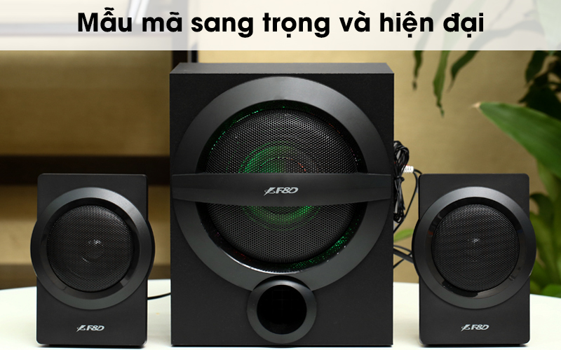 Loa vi tính Fenda A140X đen có thiết kế sang trọng