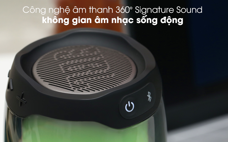 Có không gian nghe nhạc sống động - Loa Bluetooth JBL Pulse 4 Đen