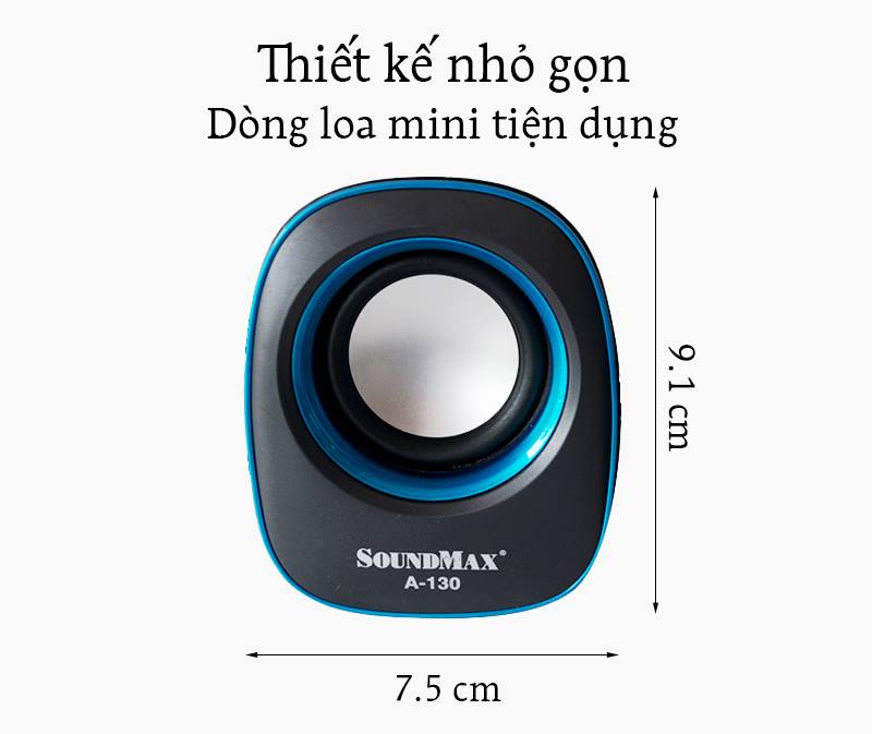 Loa vi tính SoundMax A-130-2.0 | Thegioididong.com
