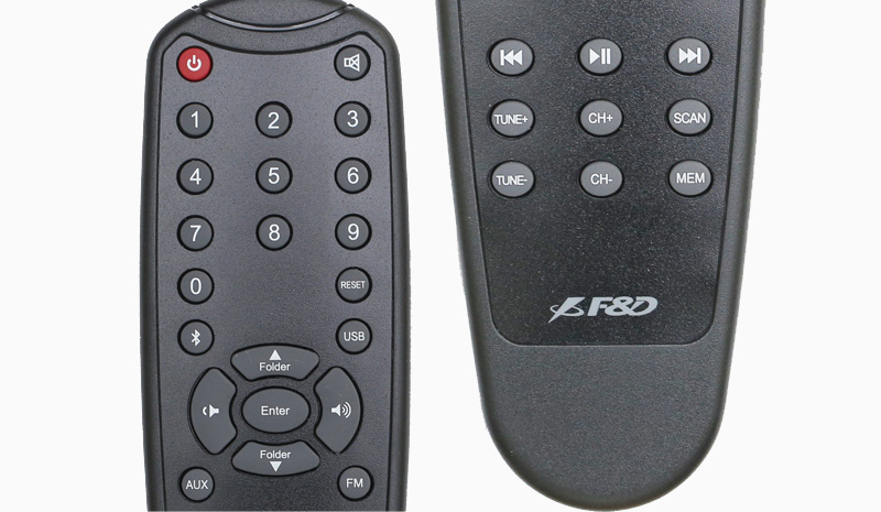 Loa vi tính Fenda F380X - Remote điều khiển tiện lợi