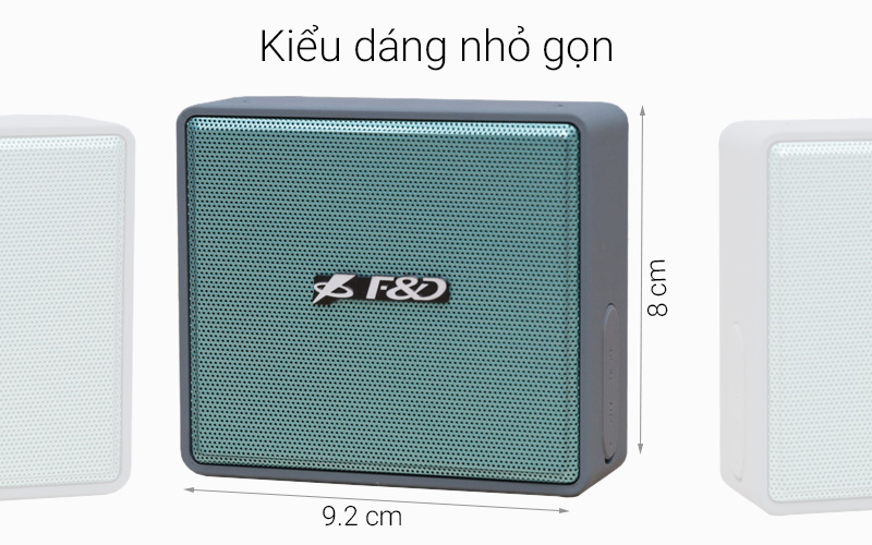 Loa Bluetooth Fenda W5 - Tổng thể thiết kế 