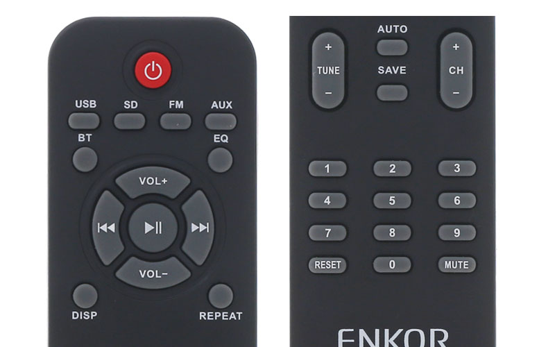 Remote của loa vi tính Enkor F200