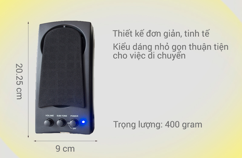 Loa vi tính SoundMax A150-2.0.
